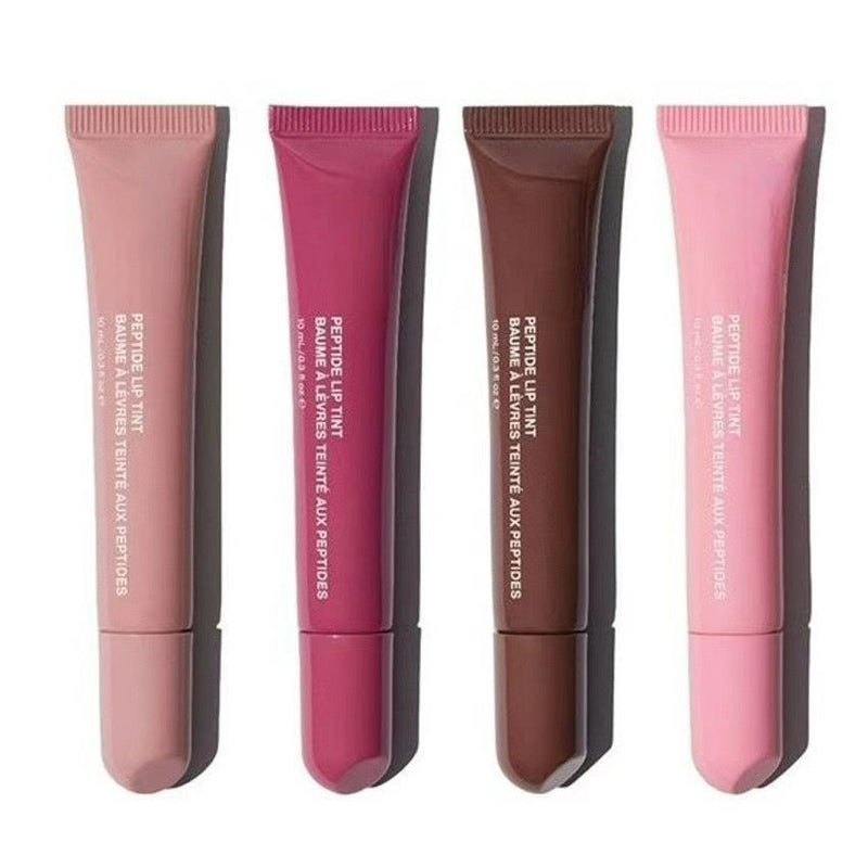 Lucky Model Lightweight Peptide Rhode Plumping Lip Gloss 4pcs Set