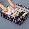 Undergarments Organizer Box With Lid Large Size 16 Small Pockets 1 Big