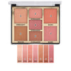 Miss Rose 7 Colors Blush Bright Shimmer Powder Professional Facial Highlight Palette