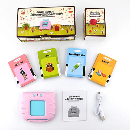 Early Educational Baby Talking Flash Cards Electronic Interactive Toys for Preschool Toddlers Kid