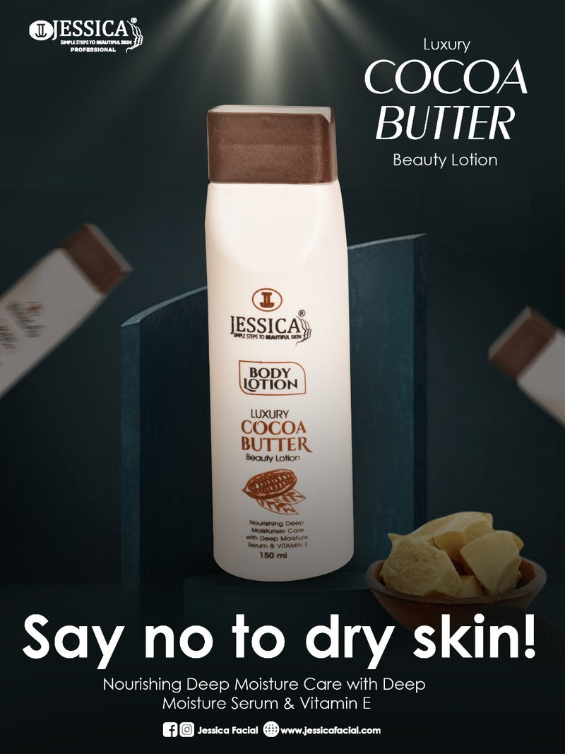 Jessica Luxury Cocoa Butter Moisturizing Body Lotion – 150ml