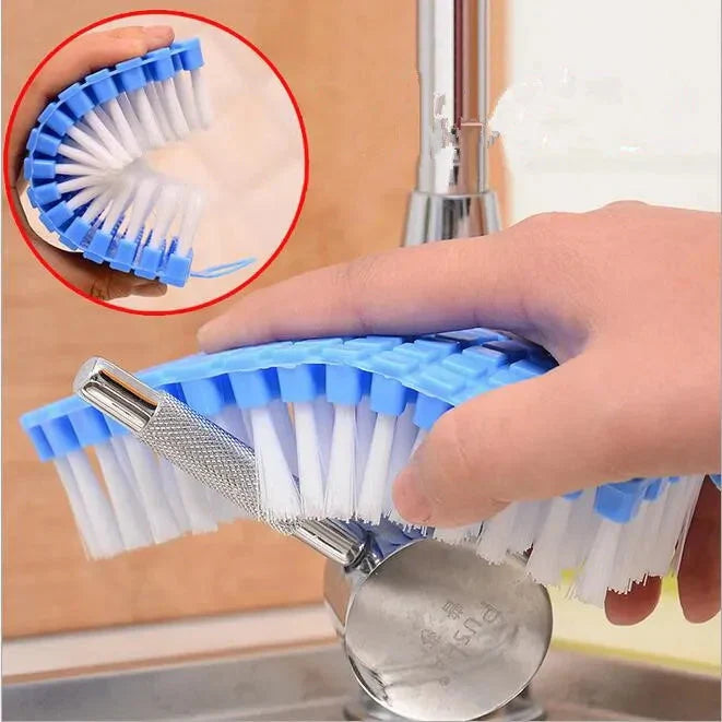 Multipurpose Silicone Flexible Cleaning Brush For Home Kitchen and Bathroom