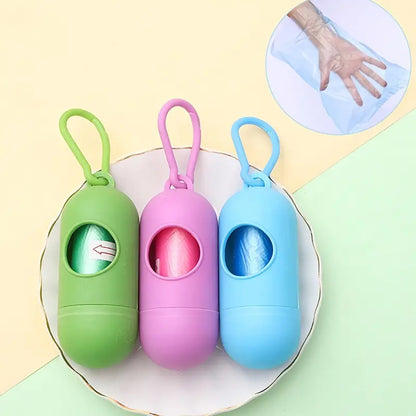 Capsule Shaped Pet Waste Bag Pamper Refill Dispenser Garbage Bag