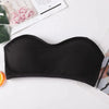 Beautygirl Pack of 2 Women's strapless crop top, back closure,seamless wrapn sexy wrap bra, straight bra 2299