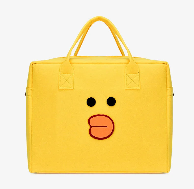 Cute Cartoon Large Size Travel Bag Diaper Bag