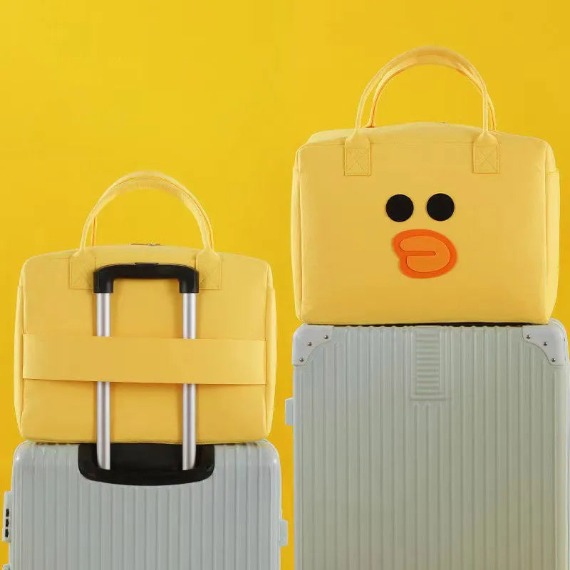 Cute Cartoon Large Size Travel Bag Diaper Bag