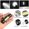 High Quality LED Flashlight USB Rechargeable Torch Light Super Bright 3 Light Mode