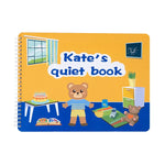 Educational Kate Quiet Book Brain Boosting Activity Pre Schooling Book Busy Book For Kids