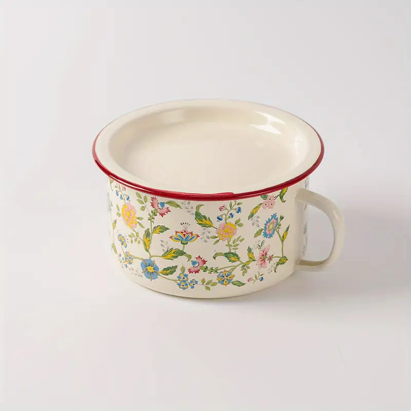 Multifunctional Heating Pot Bowl With Lid For Noodles Food Gas and Electric Stovetop Safe for Kitchen