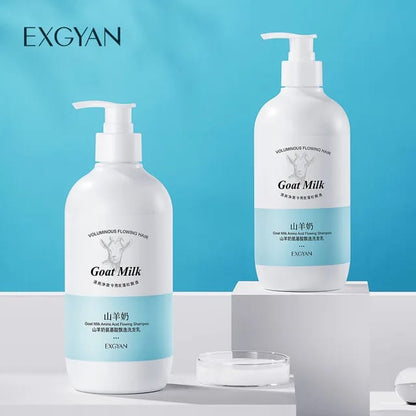 EXGYAN Goat Milk Amino Acid Flowing Shampoo