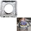 Stove Protector Cover Disposable Aluminum Foil Mat Square Shape 10Pcs