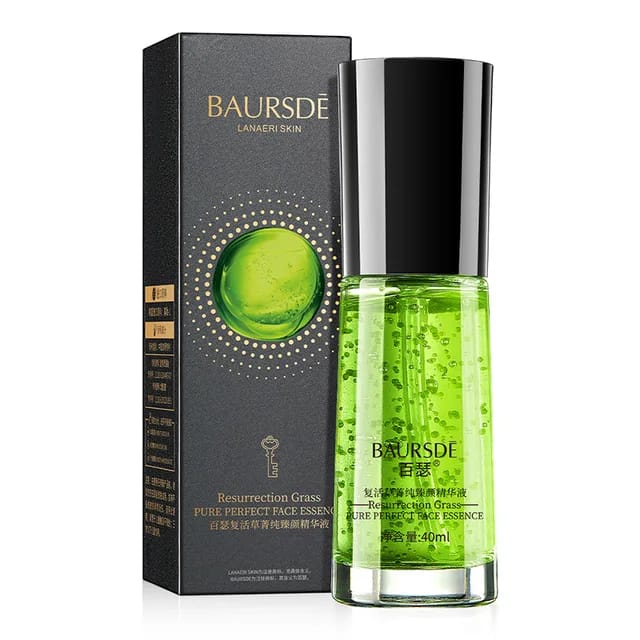 Baursde Resurrection Grass Pure Perfect Face Essence Face Serum