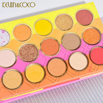 Kevin & Coco 51-Color Eyeshadow & Highlighter Palette