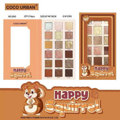 Coco Urban Playful Squirrel Eyeshadows