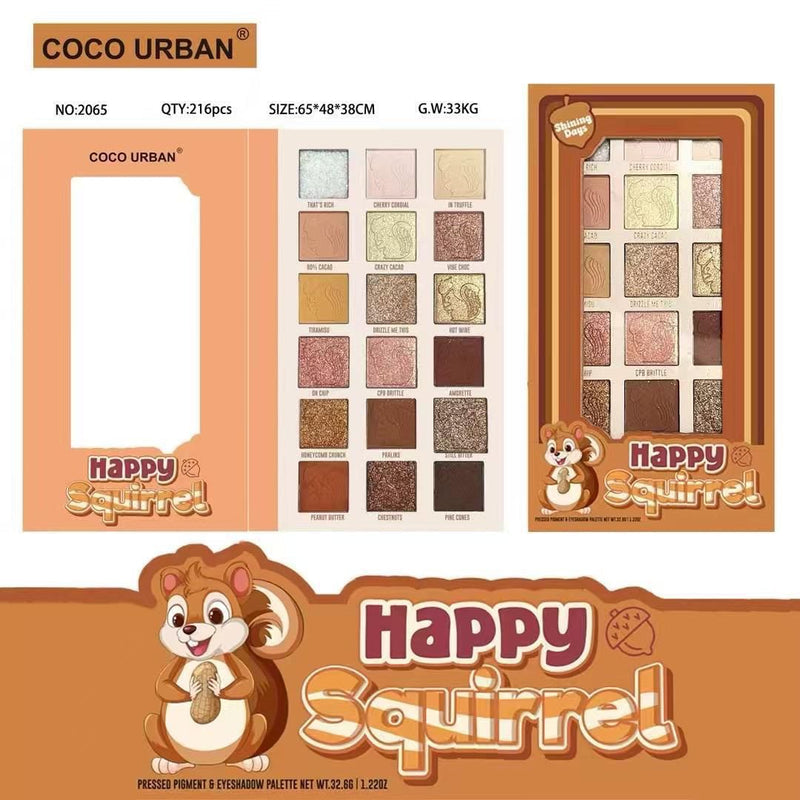 Coco Urban Playful Squirrel Eyeshadows