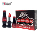 Heng Fang Cola Coca Matte Lipstick Ultra Sparkling 4pcs Set