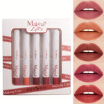 Peinfen Multicolor Make Up Lips Lipstick 5Pcs Set