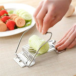 Egg Cutter Stainless Steel Wire Egg Slicer