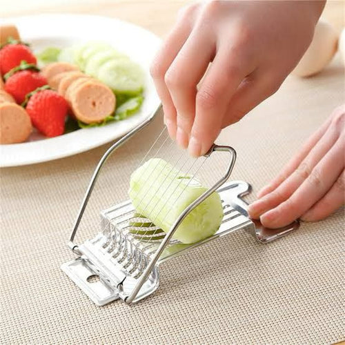 Egg Cutter Stainless Steel Wire Egg Slicer