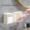 Wall Mounted Storage Box Clamshell Design