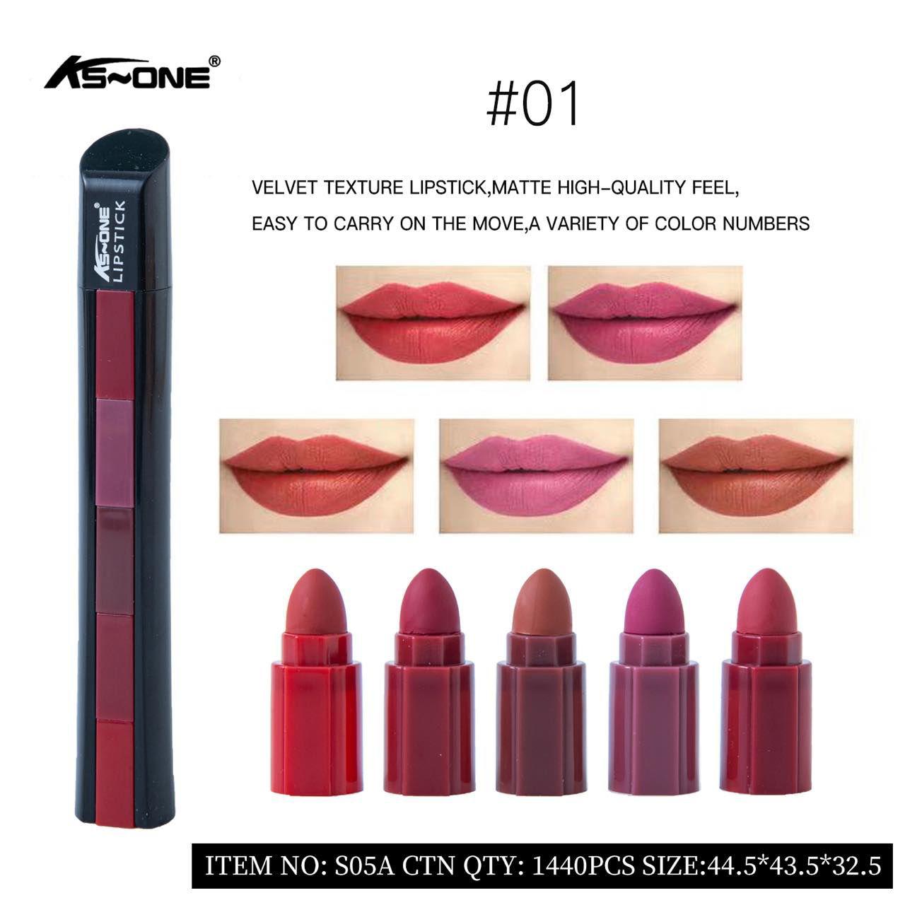 5in1 Matte Finish Lipstick