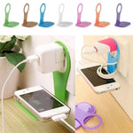 Wall Mount Folding Mobile Phone Charging Rack Hanging Holder