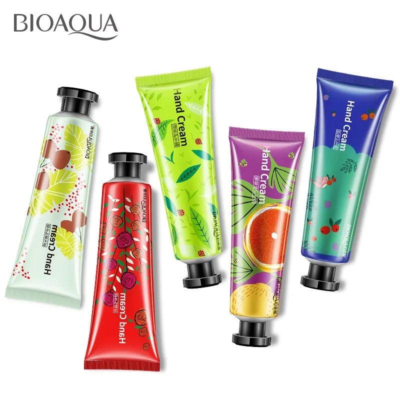 BIOAQUA Pack of 5 Plant Extract Moisturizing Hand Cream Hand Moisturizer