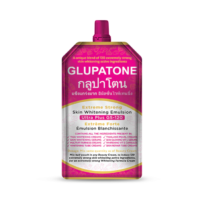 GLUPATONE Extreme Strong Whitening Emulsion Ultra Plus GS-120 For Face & Body
