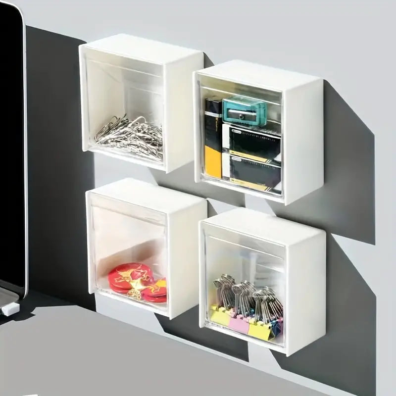 Wall Mounted Storage Box Clamshell Design