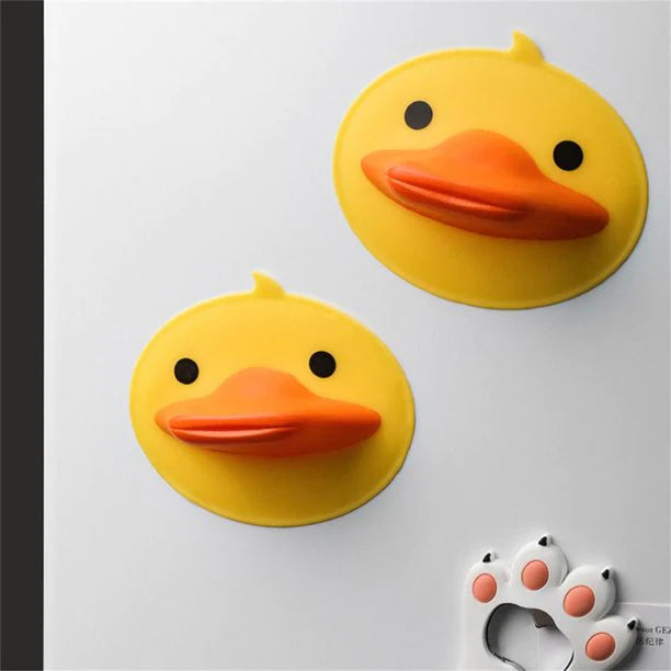 Silicone Mini Pot Holder Duck Shape