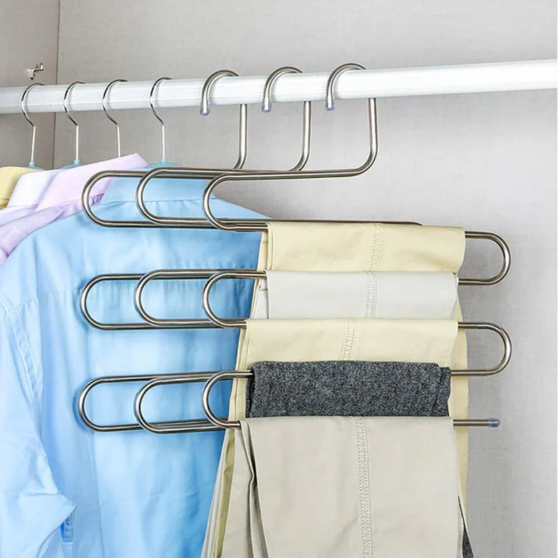 Multipurpose 5 Layer Stainless Steel Hanger