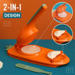 2 in 1 Dumpling Maker Manual Dough Press Dumpling Press and Cutter