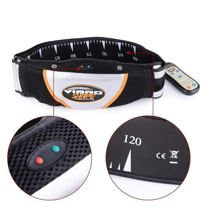 Powerful Electric Vibrating Slimming Belt Vibration Massage Belt Relax Tone Vibrating Fat Burning Weight Losing Effectively