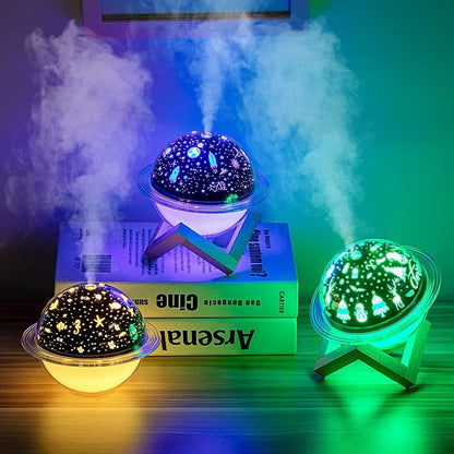 USB Portable Moon Lamp Night Lights With Mini Humidifier