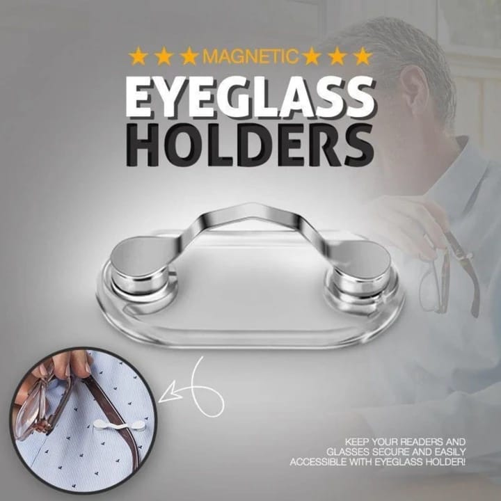 Magnetic Eye Glass Sunglasses Earphones Holder For Clothes