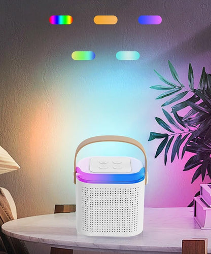 Portable Wireless Bluetooth Mini Karaoke Machine With Microphone And Bluetooth Speaker