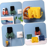 Wall Mount Cactus Mobile Phone Holder Organizer