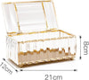 Crystal Glass Tissue Box