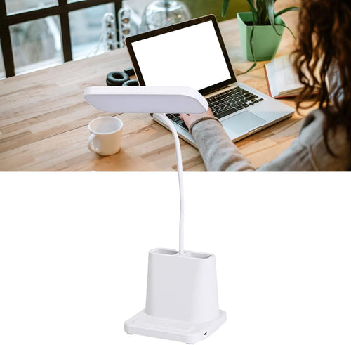 LED Desk Lamp Study Lamp With Pen Holder and Phone Holder