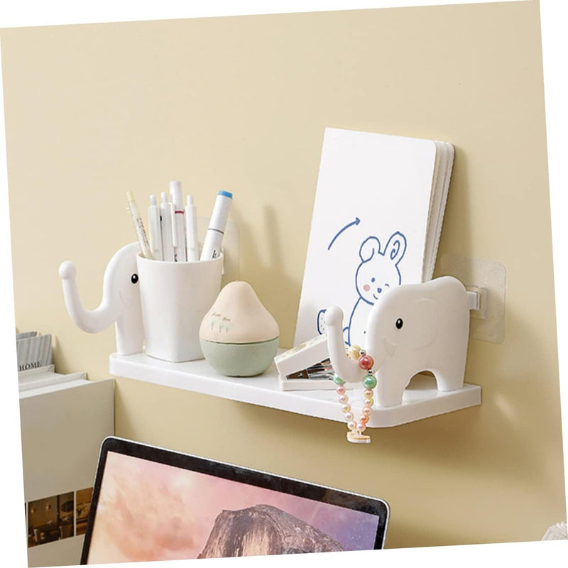 Wall Mounted Elephant Shape Bathroom Rack Wall Shelf