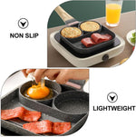 3 Round Hole Portion Fry Pan Non Stick