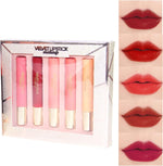 Heng Fang Pack of 5 Lipstick Soft Valvet Matte Colors