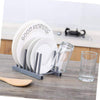 Multifunctional Plate Dish Glass Cup Drain Rack Tray Holder