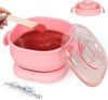 Portable Silicone Wax Bean Warmer Wax Bowls For Waxing