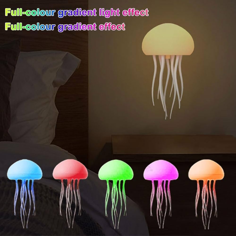 Jellyfish LED Night Light Lamp