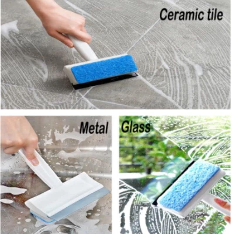 Multifunctional 2in1 Portable Window Cleaner Foamic Wiper