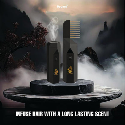 2 in 1 Hair Electronic Comb Incense Burner &amp; Home Diffuser Rechargeable