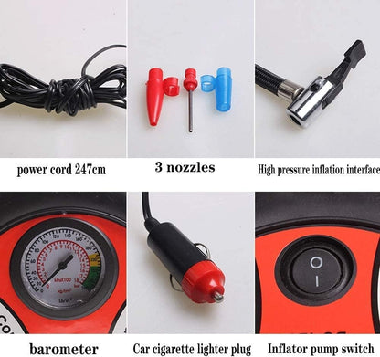 Portable Mini Tyre Inflator Air Compressor