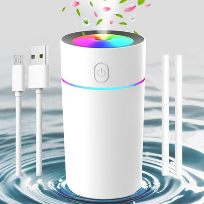 Car Humidifier Colorful Small Humidifier Portable Car Air Diffuser Stylish Humidifier For Car Air