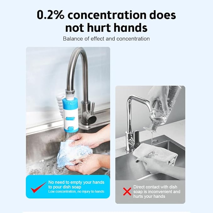 Multifunctional Faucet Splash Water Shower Extender